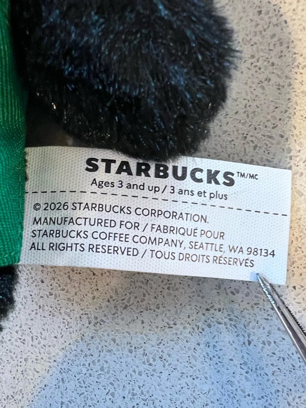 Starbucks both items